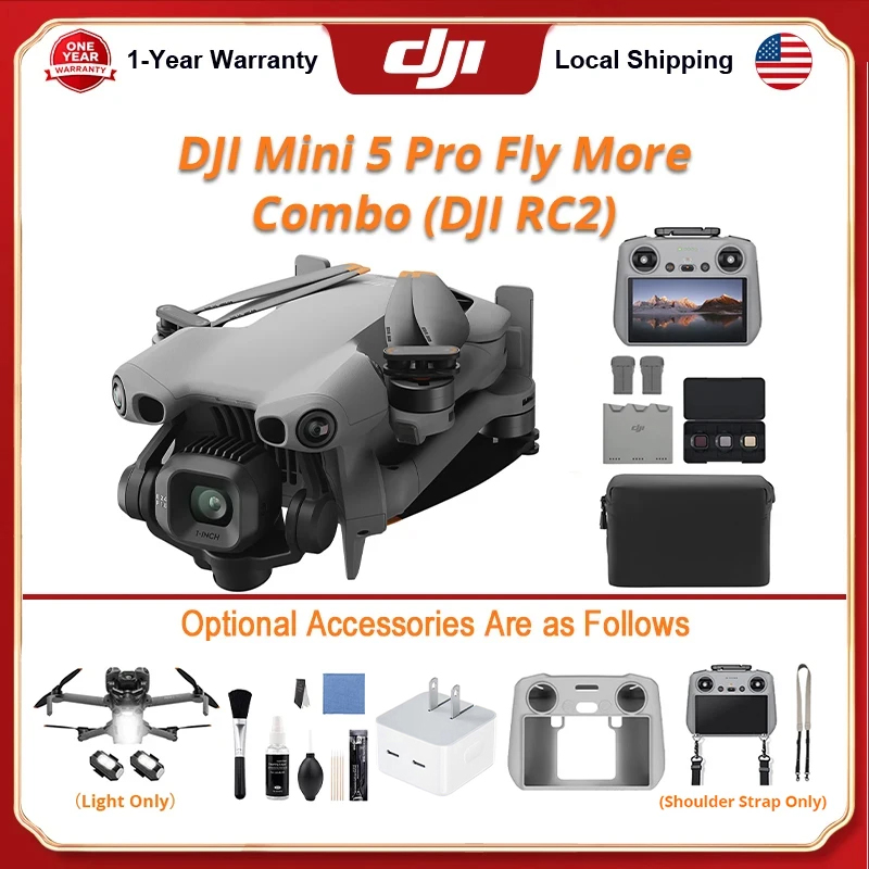 Drone Kit Beginner - DJI Mini 5 Pro Fly Combo